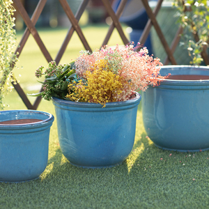 Grand Pot de fleur grands Pots en céramique Pot de fleurs en gros planteur Pots de jardin jardinières en plein air grand